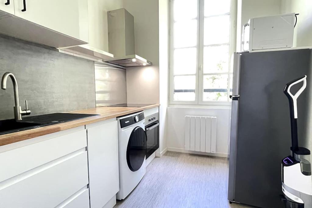Le Manoir Mermoz : Appartement T2 Tout Equipe Rennes Luaran gambar